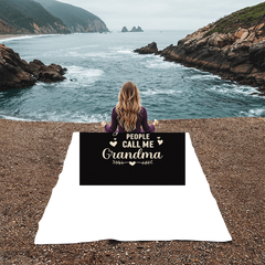 My Favorite People Call Me Grandma – Coral Fleece Blanket