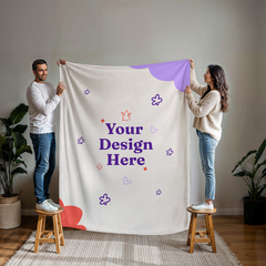 Faith Does Not Make Things Easy – Mink Touch Fleece Blanket